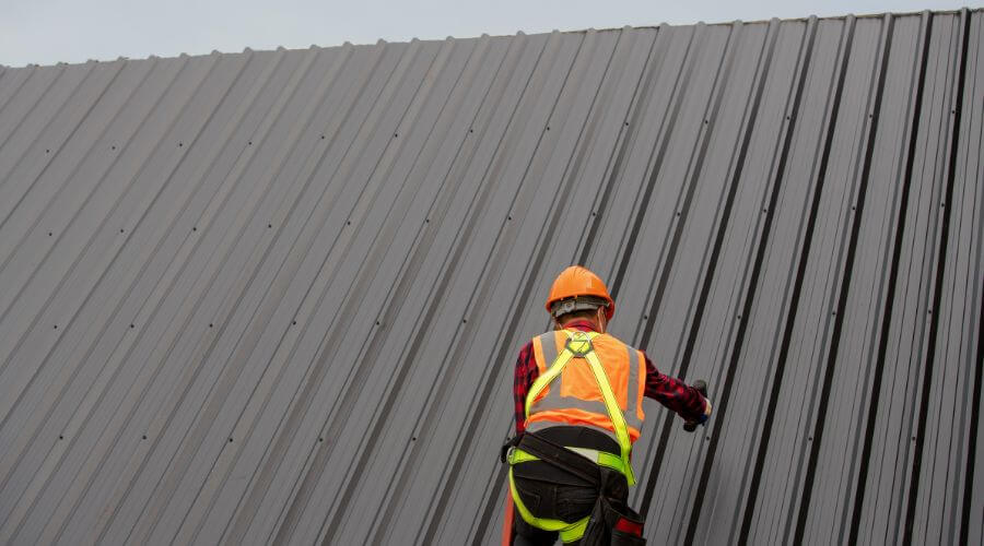Professional metal roof installation services in Paw Paw, IL